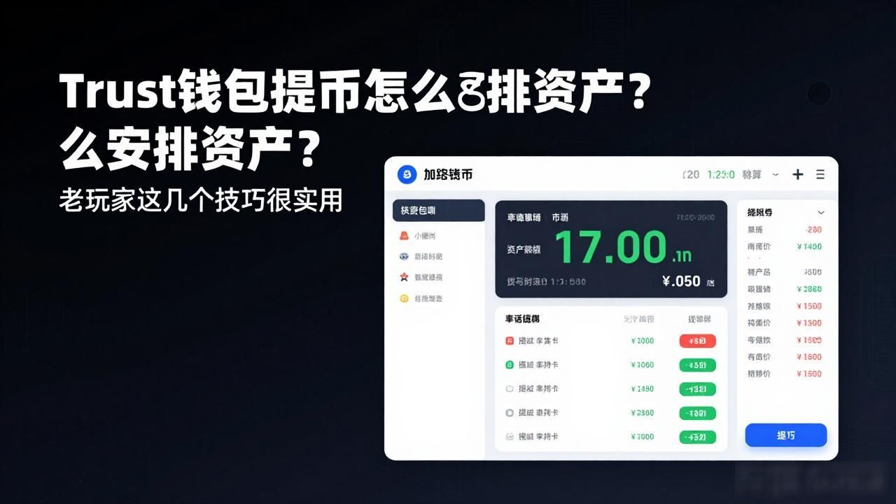 Trust钱包提币怎么安排资产？老玩家这几个技巧很实用