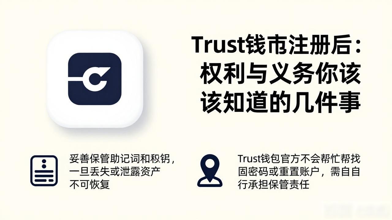 Trust钱包注册后：权利与义务你该知道的几件事
