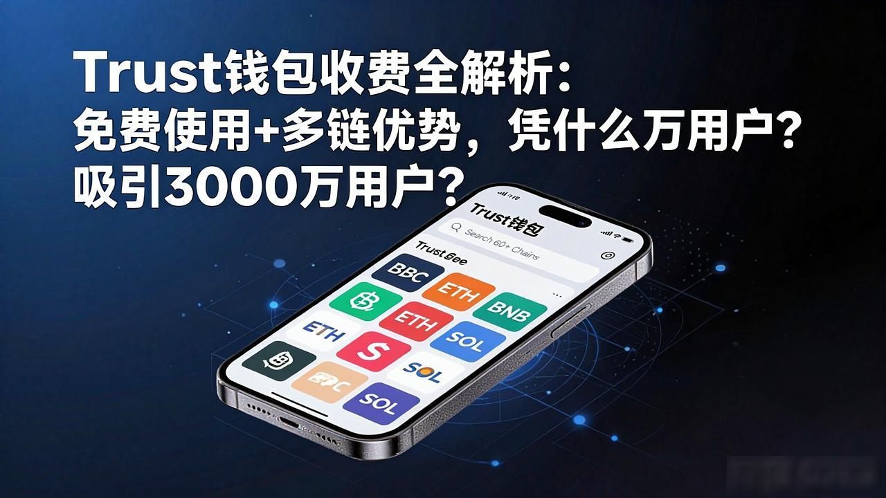 Trust钱包收费全解析：免费使用+多链优势，凭什么吸引3000万用户？