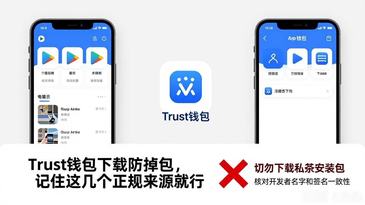 Trust钱包下载防掉包，记住这几个正规来源就行