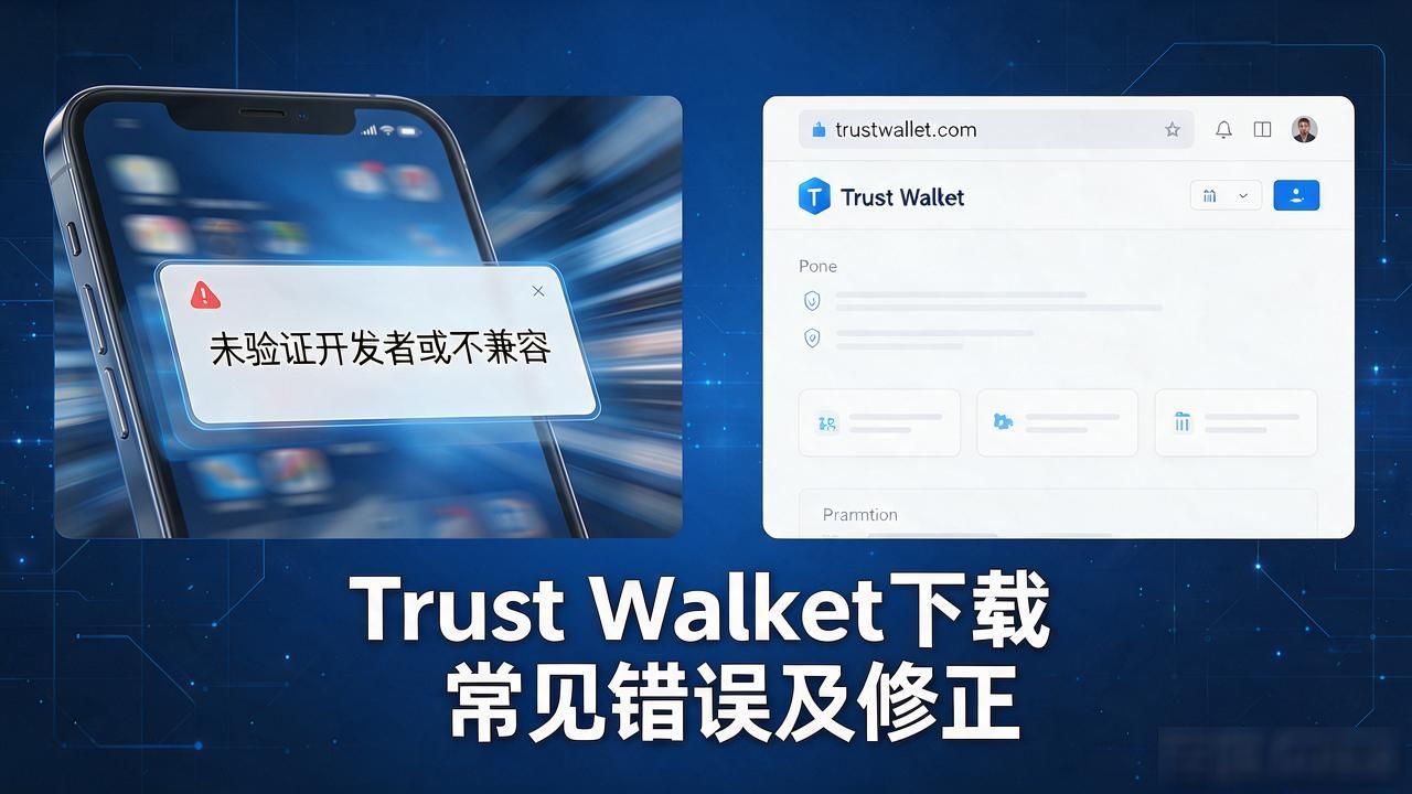Trust Wallet下不了？大概率是这几个地方没弄对