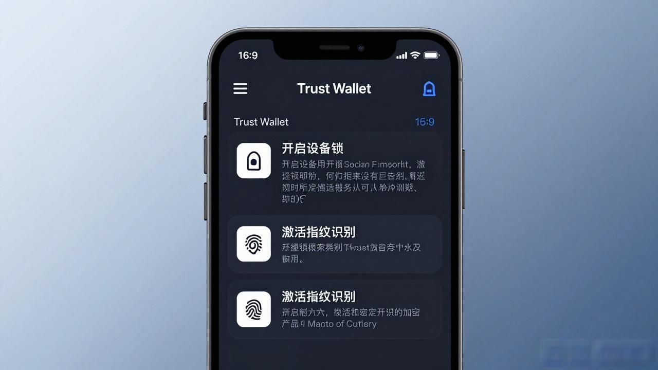 Trust Wallet新装后必做的安全设置，保护你的加密资产