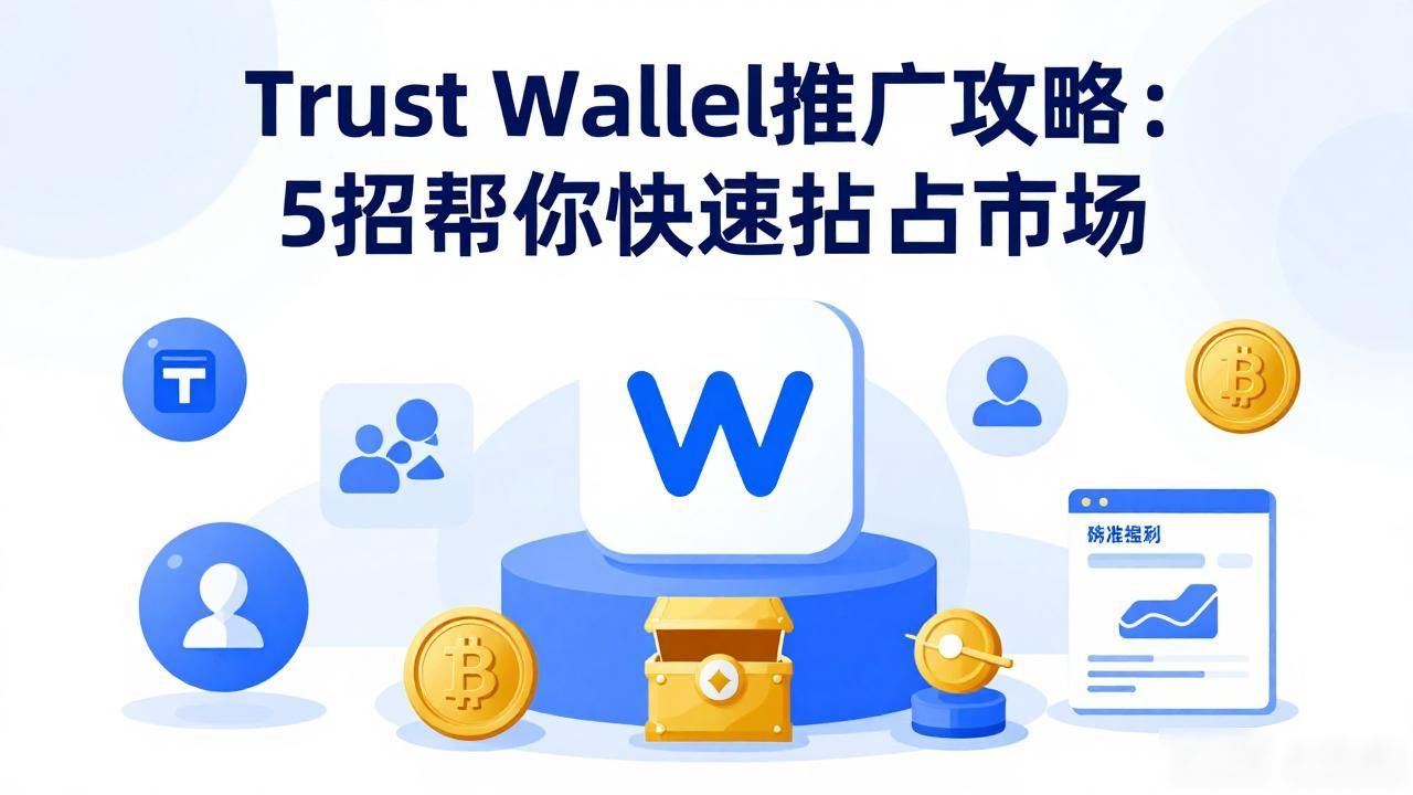 Trust Wallet推广攻略：5招帮你快速抢占市场