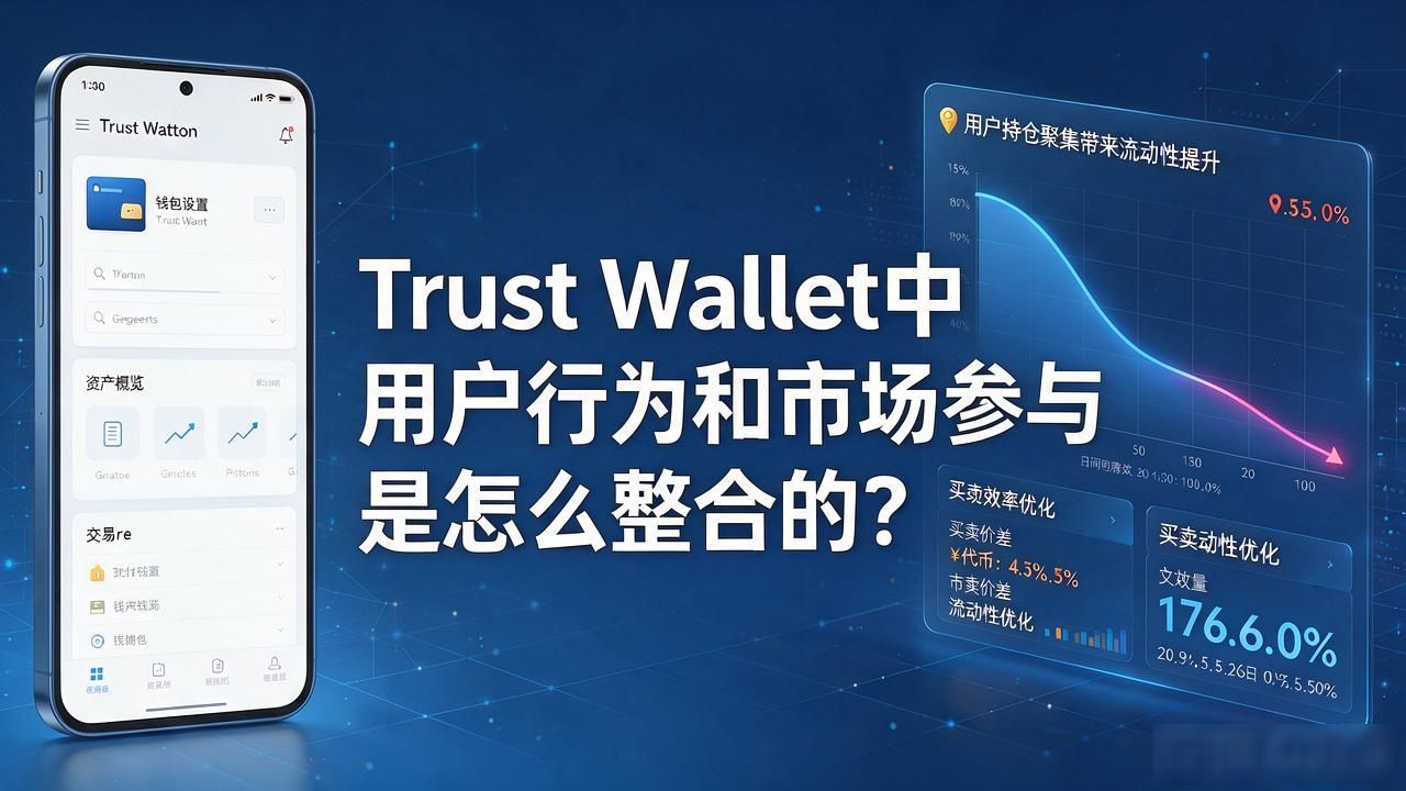 Trust Wallet中用户行为和市场参与是怎么整合的