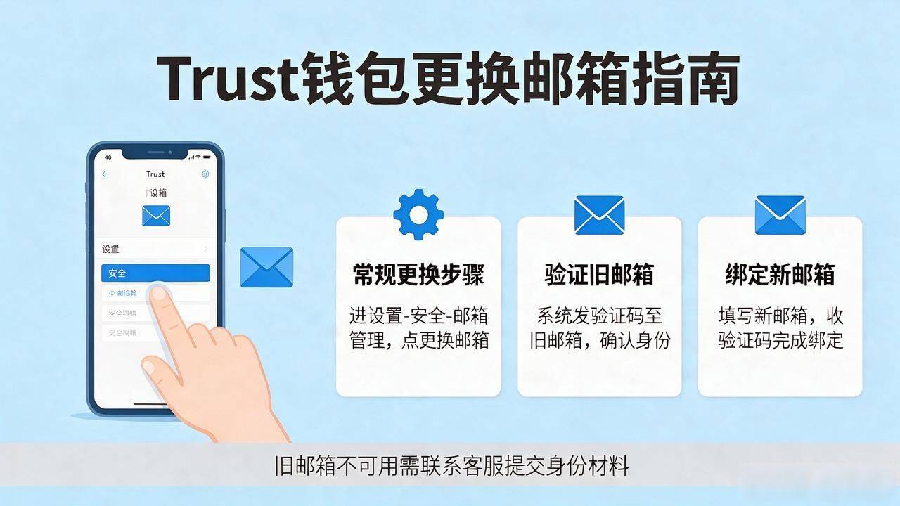 Trust钱包注册信息怎么管理？改地址、换邮箱看这篇