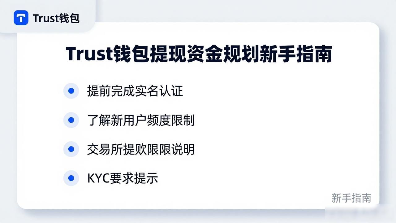 Trust钱包提现如何规划资金?新手必看指南