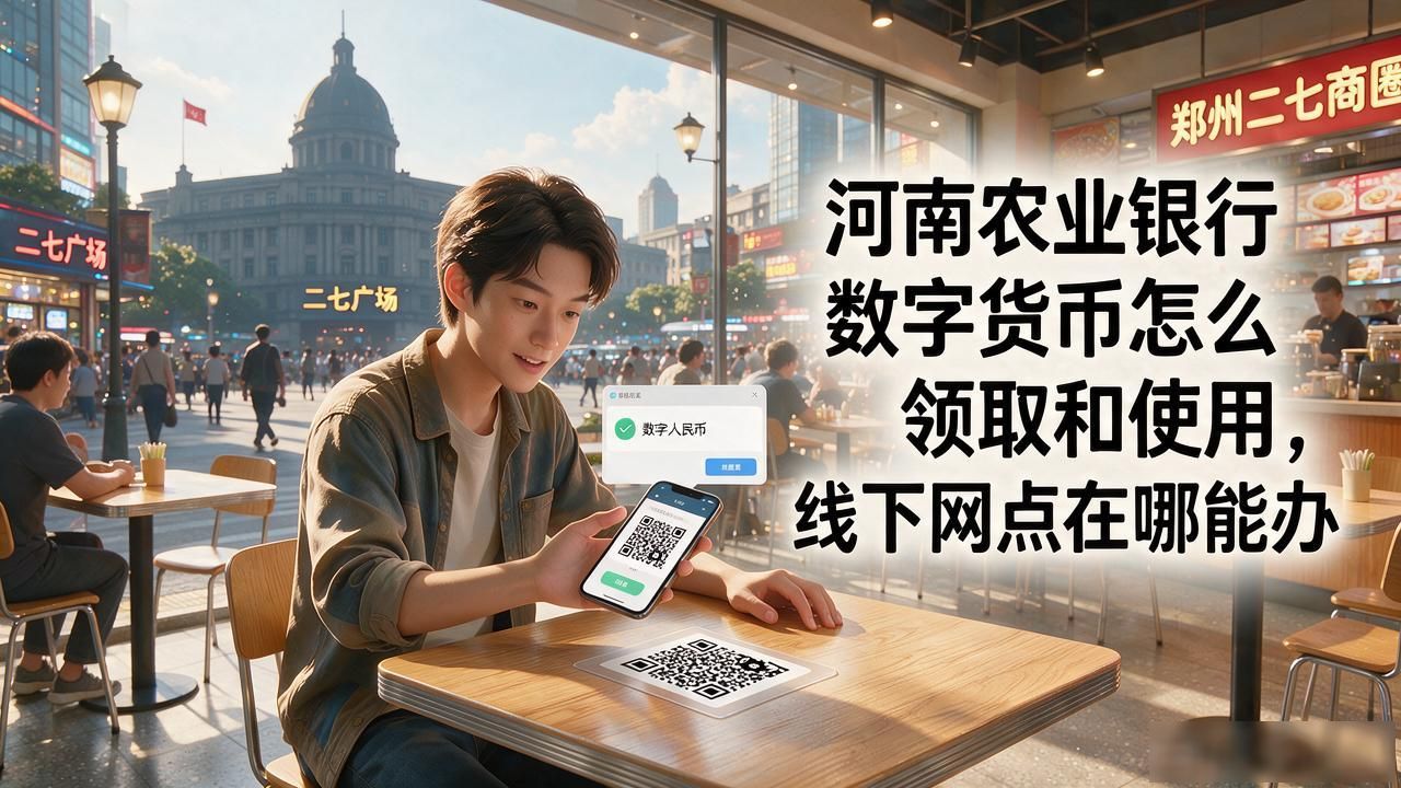 河南农业银行数字货币怎么领取和使用，线下网点在哪能办