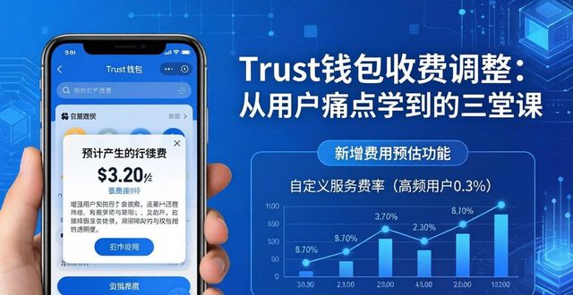 Trust钱包收费调整：从用户痛点学到的三堂课
