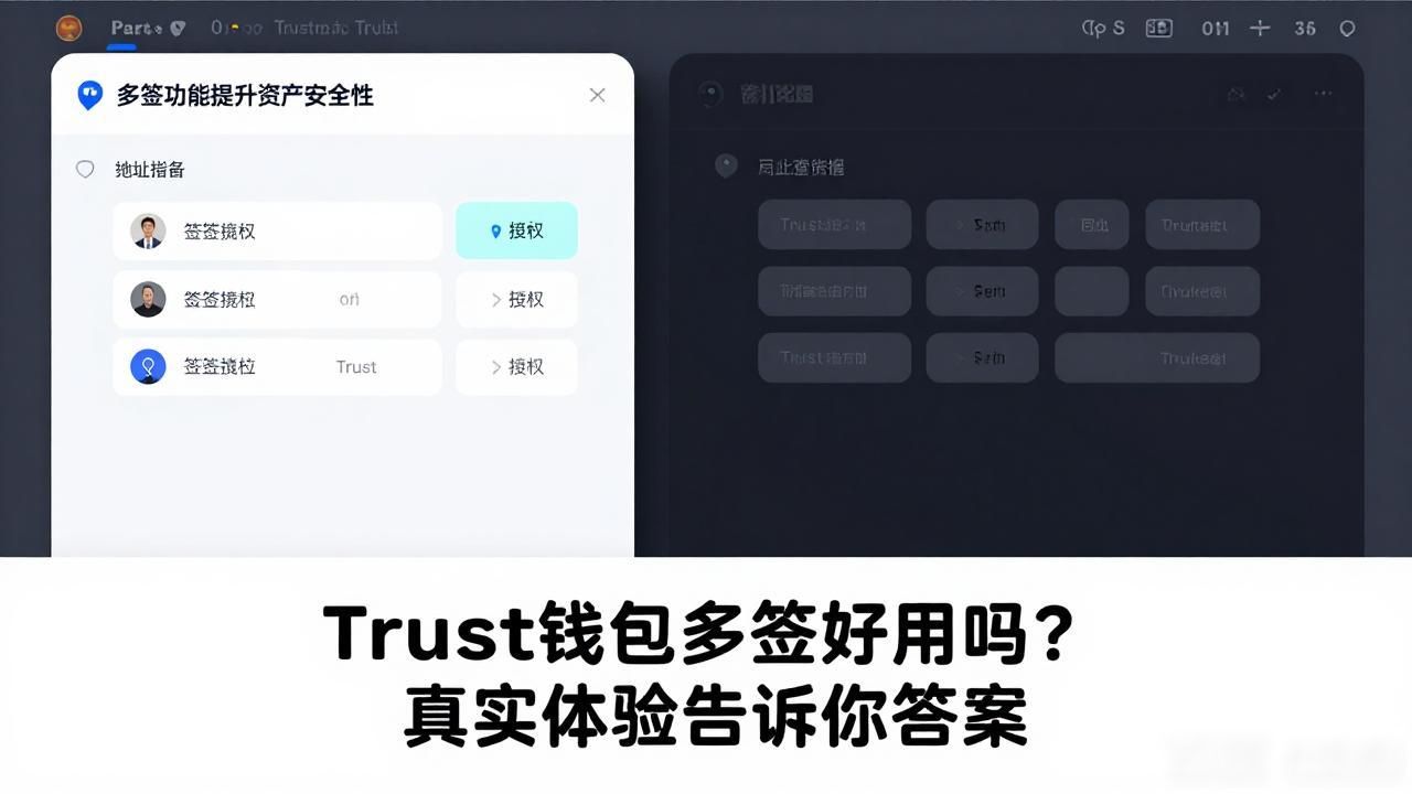Trust钱包多签好用吗？真实体验告诉你答案