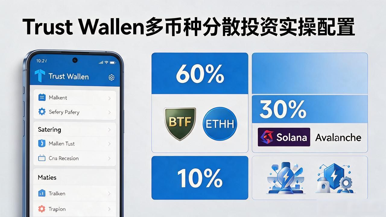 Trust Wallet多币种分散投资怎么做,实操配置指南