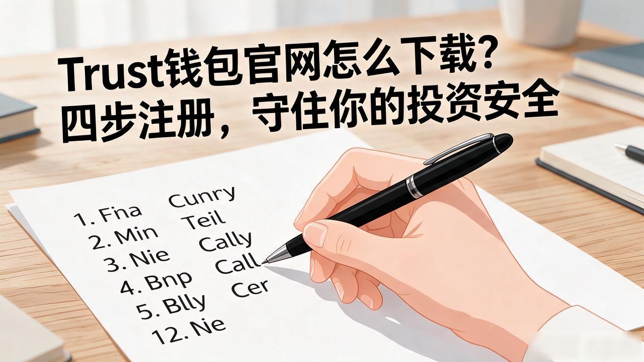 Trust钱包官网怎么下载?四步注册,守住你的投资安全