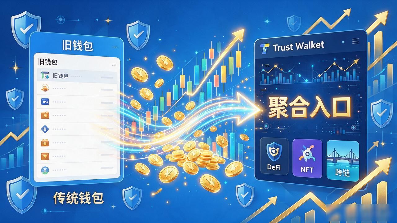 Trust Wallet 从下载到主流，加密钱包市场变了多少