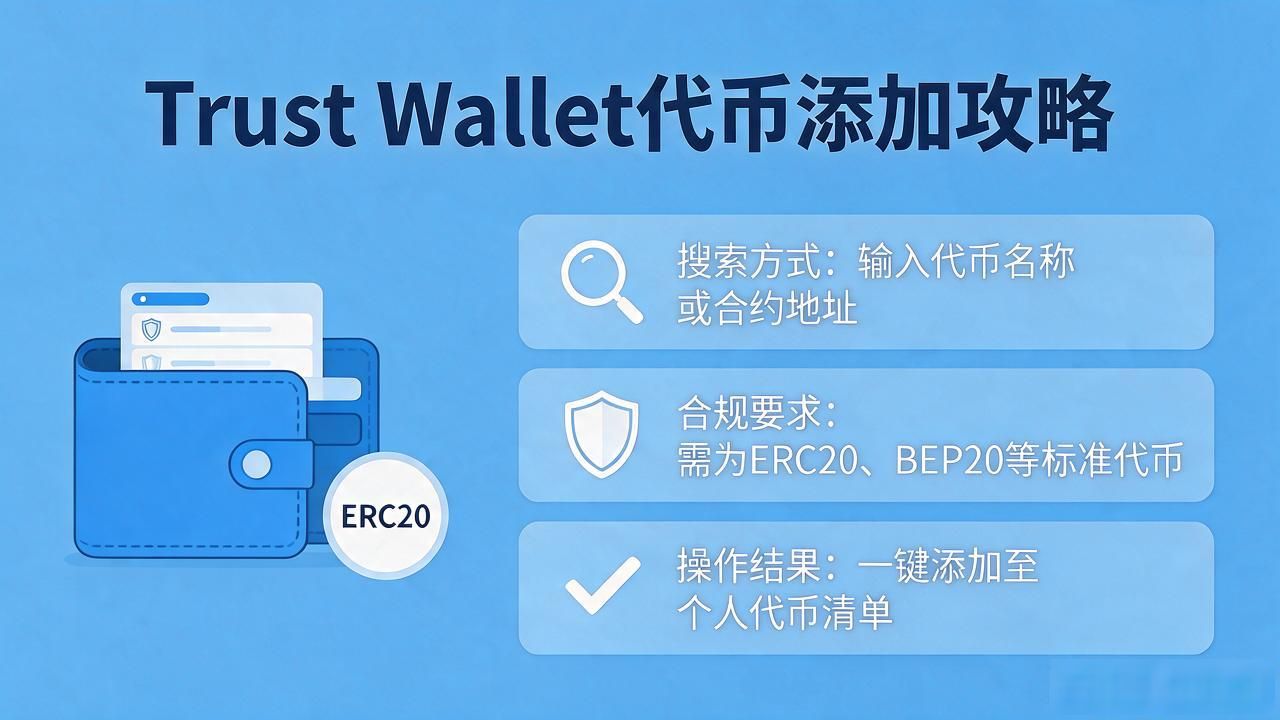 Trust Wallet管理清单全攻略：自定义显示常用币