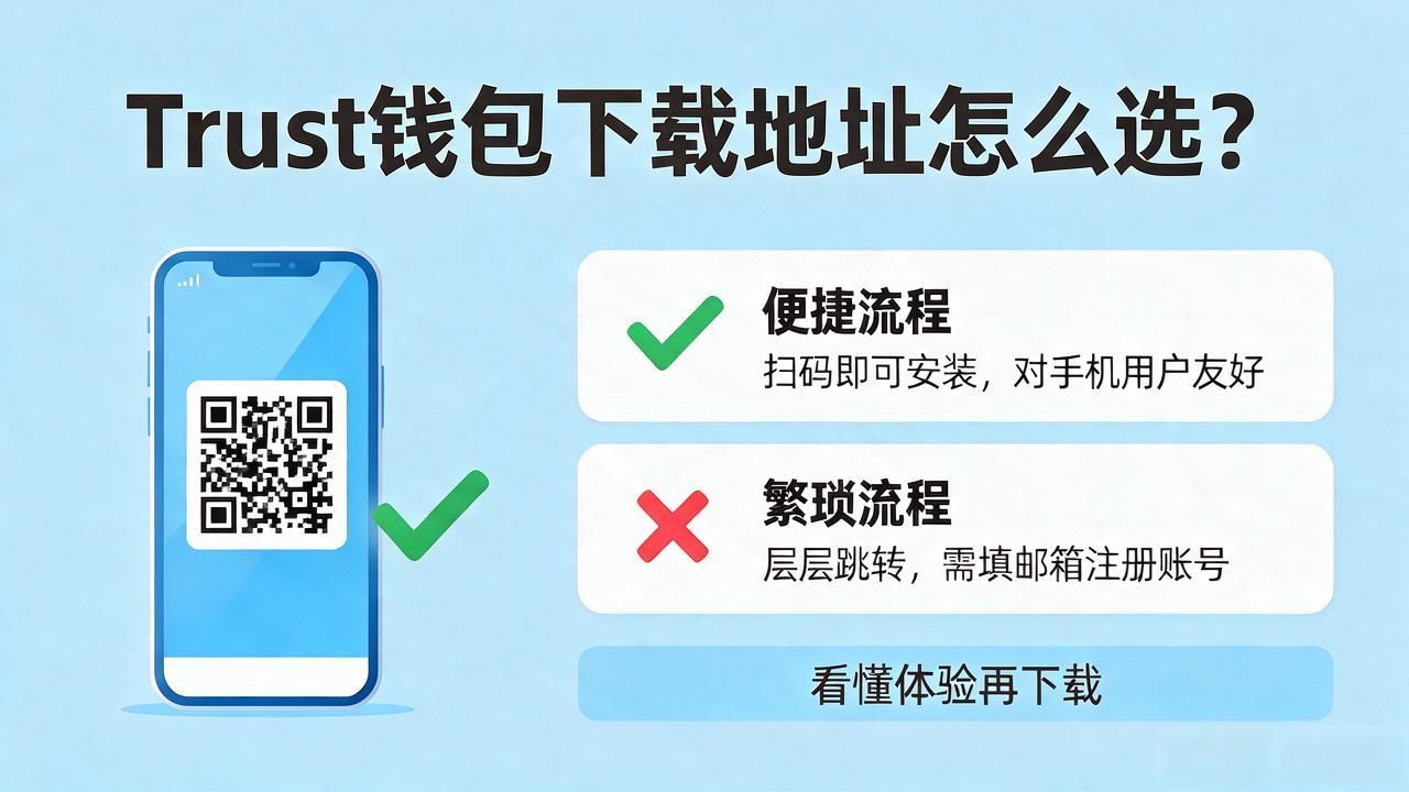 Trust钱包下载地址怎么选?看懂体验再下载