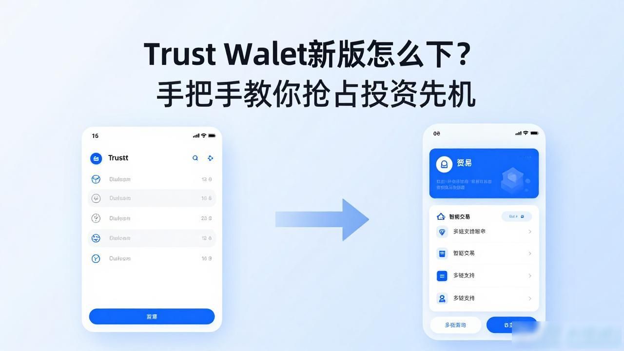 Trust Wallet新版怎么下？手把手教你抢占投资先机
