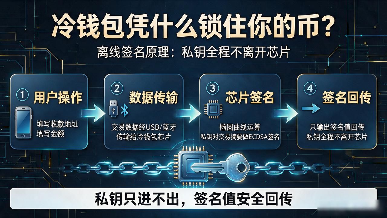 冷钱包凭什么锁住你的币？把数字货币冷钱包原理掰开讲清楚