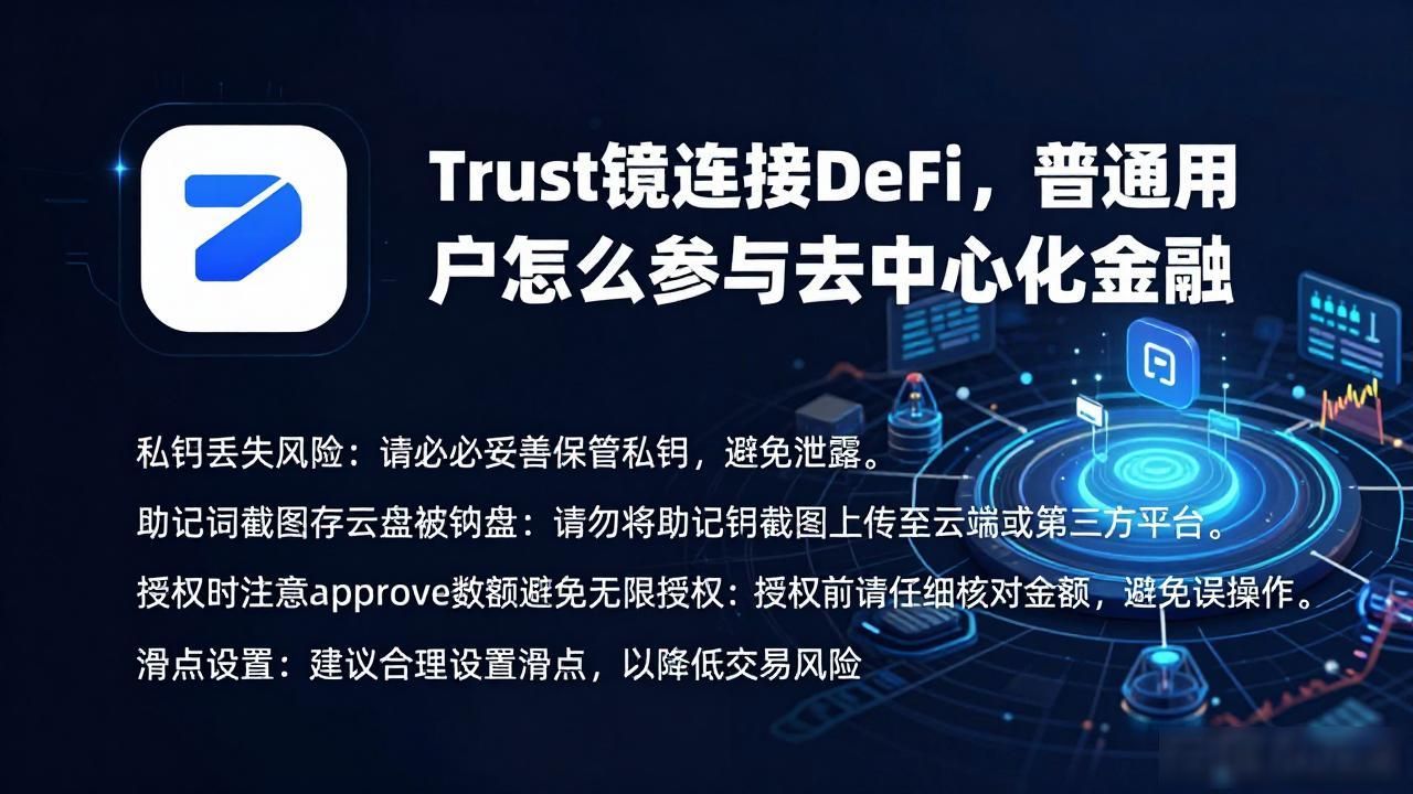 Trust钱包连接DeFi,普通用户怎么参与去中心化金融