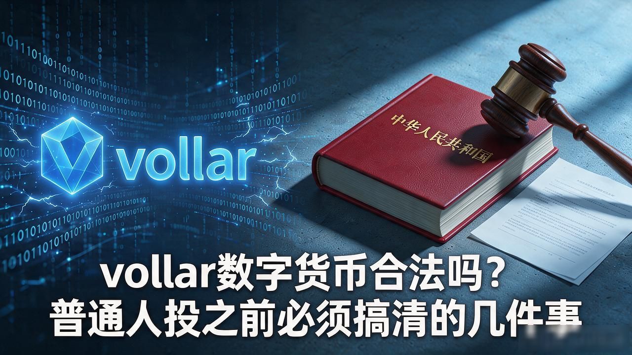 vollar数字货币合法吗？普通人投之前必须搞清的几件事